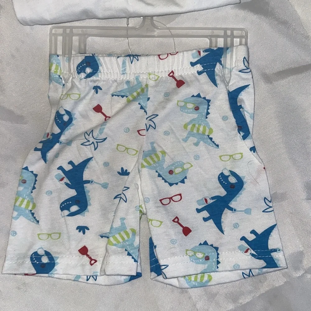 Cutie Pie — King of the beach outfit One sie‎ Romper Shorts Sandals New